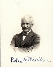 ROBERT A. MILLIKAN - AUTOGRAPHED SIGNED PHOTOGRAPH picture