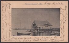 The Boat House at Kennebunkport ME undivided back postcard 1903 picture