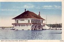 BOAT HOUSE BELLE ISLE PARK DETROIT, MI 1919 picture