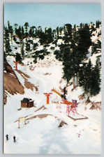 Postcard California Modern Ski Lift in the San Bernardino Mountains picture