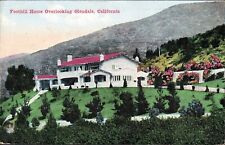 POSTCARD Foothill Home Overlooking Glendale SOUTHERN CALIFORNIA Unposted PC2 picture