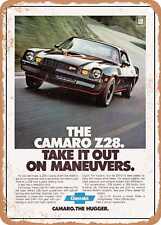 METAL SIGN - 1978 Chevy Camaro Z28 Vintage Ad picture