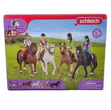 schleich Horse Club Ride Out Set 72221 - 4 Horses & Riders - New Open Box picture