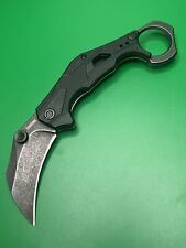 Kershaw Outlier Pocket Knife Linerlock A/O Black Folding Karambit 2064 picture
