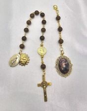 St Andrew One Decade Rosary Catholic Pocket Prayer Clip - Handmade Gift Set picture