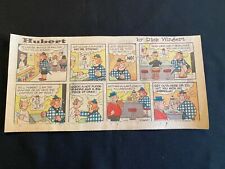 #09 HUBERT by Dick Wingert Sunday Third Page Comic Strip October 20, 1974 picture