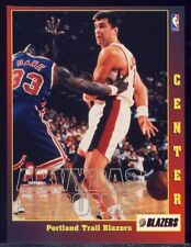 New VTG 1997 NBA Postcard Basketball: Arvydas Sabonis, Portland Trail Blazers picture