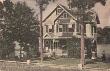 D.E. Bassett's Residence Baldwin Place New York NY 1911 Postcard picture