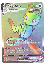 Mew VMax - Secret Rare - Pokemon #268 - Fusion Strike - NM English - Ultra Rare picture