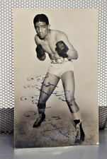 * Signed Photograph * Randy Turpin Undated Circa 1950's Great Collector's Item picture