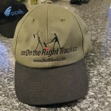 Amtrak Vintage  Railroad  Operation Red Block by Legend USA Railway Hat Cap MTA picture