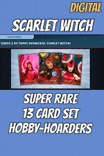 TOPPS MARVEL COLLECT TOPPS SHOWCASE SCARLET WITCH S2 SUPER RARE 13 CARD SET picture