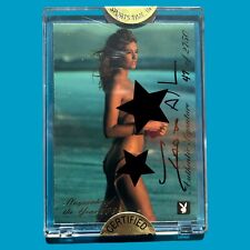 1996 India Allen Playboy Playmate of the Year 1988 Auto Card Serial #47/2750 picture