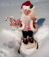 Menard’s 21” Animated Elf W/ Candycanes &adapter picture