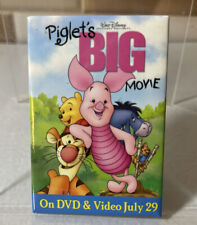 Piglet's Big Movie Winnie The Pooh Disney Vintage Lapel Pin picture