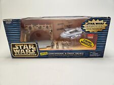 Galoob - Star wars Action Fleet - Gian Speeder & Theed Palace - New in package picture