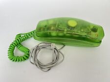 Retro Conair Corded Landline Phone Transparent Green  See Through Y2k 00s picture