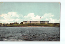 Old Vintage 1909 Postcard Fort Trumbull New London CT picture