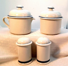 Dansk Bistro 6-piece Serving Set - Sugar bowl, Creamer, S&P picture
