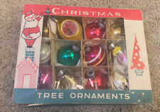 Vintage Fantasia Brand 12 Mini Ornaments In Box picture