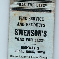 c1940s Hwy 3 Shell Rock, IA Swenson's Station 