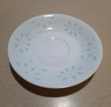 Vintage White Porcelain Rice Grain Pattern Replacement Saucer 5.25 Diameter picture