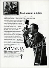 1965 Sylvania GT&E Sun Gun II movie camera light vintage photo print ad ads48 picture