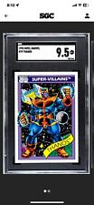 THANOS: 1990 MARVEL UNIVERSE # 79. SGC 9.5 Graded picture