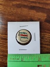 1890's Sweet Caporal Cigarette Flag Pin - Nicaragua picture