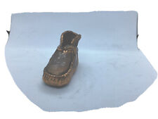 Vtg. Bronze, Copper Cast Metal Baby Shoe, Unmounted picture
