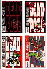 SET of 4 DEADPOOL Circle Chase comics. #1 #2 #3 #4 Marvel Comics 1993. Very nice picture