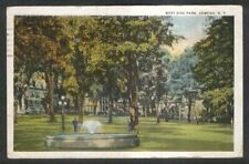 West Side Park Oswego NY postcard 1925 picture