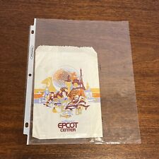 Vintage Epcot Center paper Souvenir Bag Walt Disney World 8
