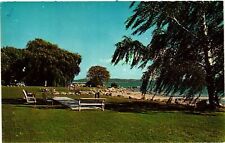 Vintage Postcard- Wequetonsing Beach, Harbor Springs, MI. picture
