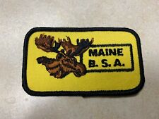 Maine High Adventure Base 1975 Hat Patch picture