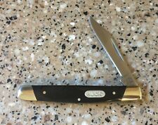 NEW Buck 379 Solo Small Pocket Knife (NO BOX) Black Pakkawood Handle Pen Knife A picture