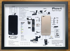 A3 Framed iPhone 6 Disassembled Phone Wall Art Unique Gifts for Apple Lovers Dad picture