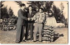 RPPC Boxer Max Schmeling WL Stribling Osceola Seminole 1932 Miami, FL Rare Photo picture