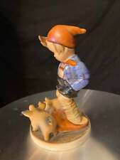 Vintage Goebel Hummel Figurines # 66, Farm Boy TMK 2 picture