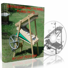 BUILD YOUR OWN DRYWASHER GOLD MINING TROMMEL DIY PLANS ON CD picture