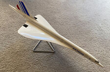 RARE BRANIFF AIR FRANCE CONCORDE B1 1:100 SCALE EXEC. DISPLAY ON CHROME STAND picture