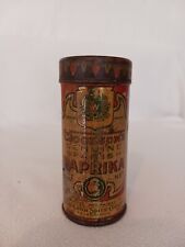 Antique Mid-Late 1800's Rare Woolson Spice Co Great Condition Paprika Tin Small picture