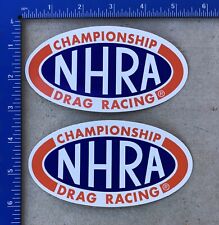 2 Official NHRA Championship Drag Racing decals stickers Funny Car Top Fuel picture