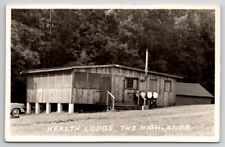 Chagrin Falls OH RPPC Health Lodge The Highlands Presbyterian Camp Postcard K22 picture