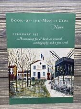 Vintage  Book-of-the-Month Club News February 1951 Moulin De Sannois picture