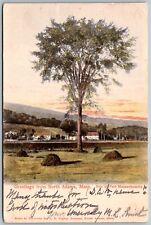 North Adams Massachusetts 1905 Postcard Site Of Fort Massachusetts picture