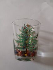 Vintage Culver Christmas tree shot glass picture
