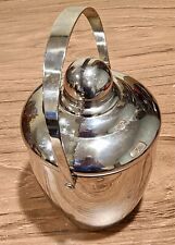 ONEIDA Silver Color Ice Bucket Pail Stainless Steel 18/8 with Handle picture