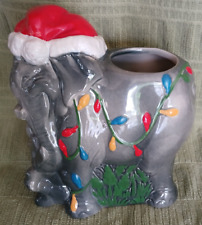 Disneyland Trader Sam's Enchanted Tiki Bar Elephant w/baby Christmas Tiki Mug picture