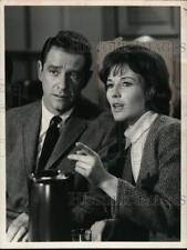 1965 Press Photo Janice Rule with costar in scene from television show picture